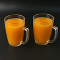 Two 400ml Apex Mocktail Mugs showcasing their sleek transparent design
