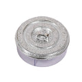 Detailed shot showing the secure lid of the snack storage container.