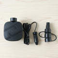 Vehicle air pump inflator kit ideal for travel use