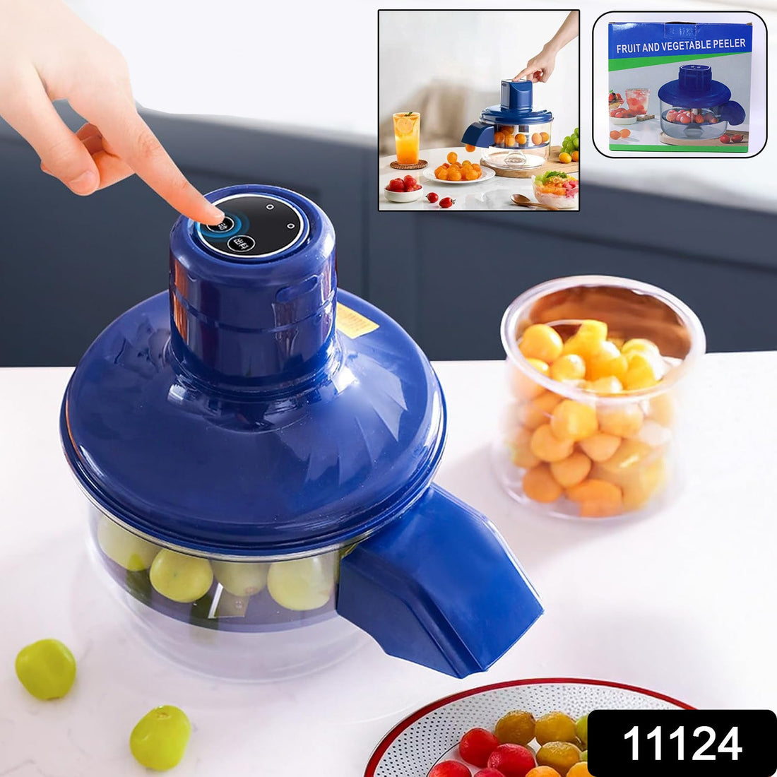Fruit and vegetable peeler set displayed for kitchen use with sharp blades