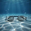 Flexible strap goggles for kids' swimming