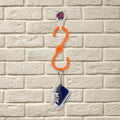 Plastic S hook designed for versatile hanging solutions