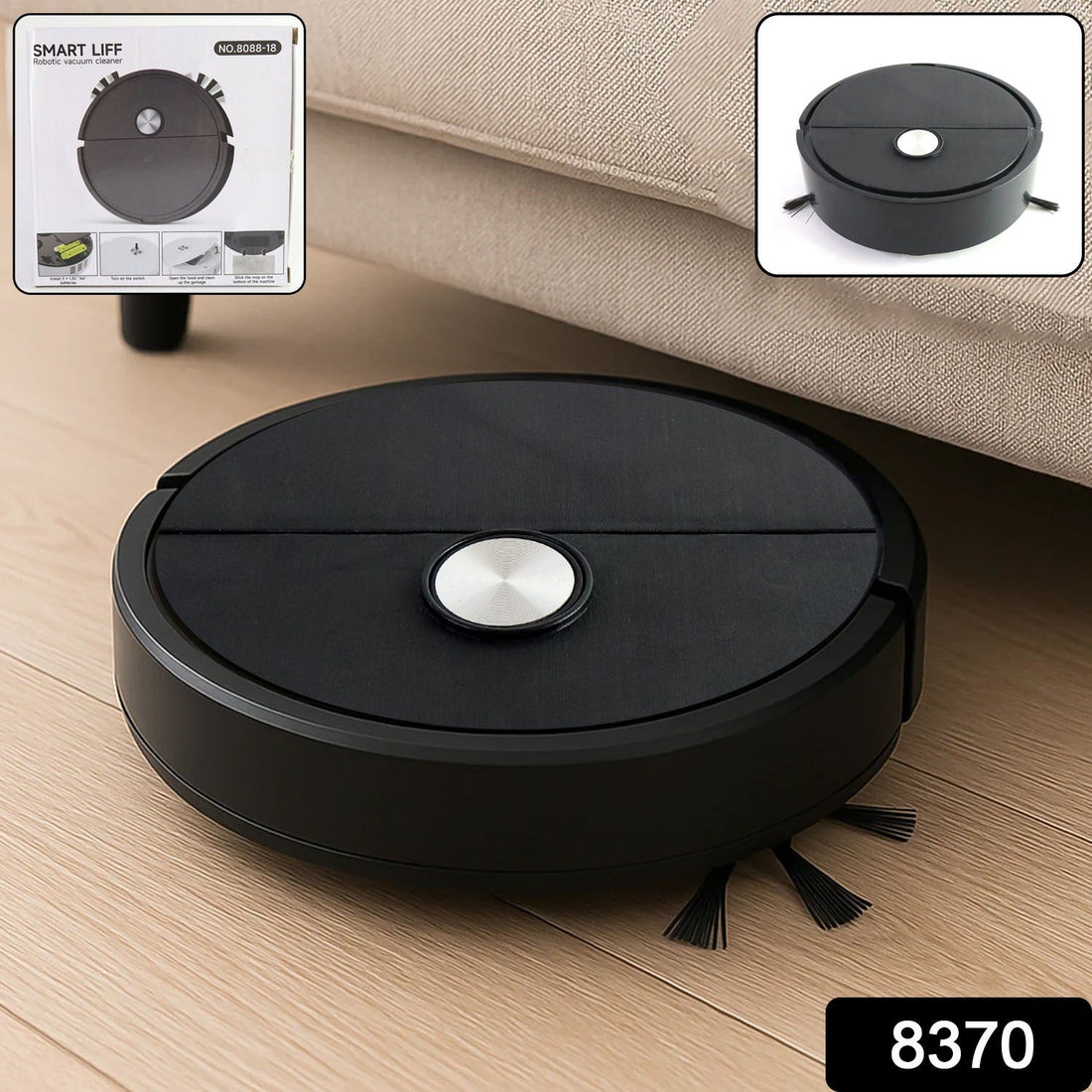 Vacuum Cleaner Sweeping Robot by Velvet Wipe with sleek compact design