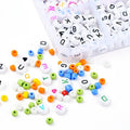 Collection of completed personalized bracelets made from the DIY kit