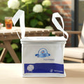 Compact thermal lunch bag for easy carrying