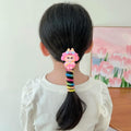 Set of easy-to-use spiral clips for kids' braided hairstyles