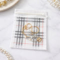Lightweight and portable 11-in-1 jewellery kit with mesh zipper pouches