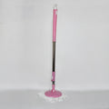 Mop handle featuring a convenient twist-lock system for easy wringing.