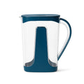 Durable lightweight plastic water jug with spill-proof lid
