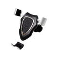 Adjustable car phone mount demonstrating 360-degree rotation capability.