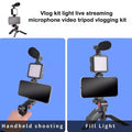 Compact Mobiléon vlogging kit with smartphone clip for stable video capture