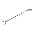 Lightweight garbage picker tool showcasing its full length and easy-squeeze trigger.
