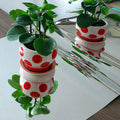 Decorative mirror paper stickers for DIY home wall transformation.