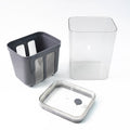 Yogurt keeper with lid to keep homemade yogurt fresh in refrigerator
