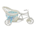 Flower pot stand styled as bicycle cycle for home decoration
