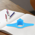 Front view of the worko thumb book support, showcasing its simple design.