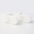 Childproof lock securing cabinet doors from toddlers