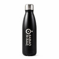 Stylish stainless steel water bottle with sleek design