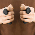 Gym support pads for comfortable grip during fitness routines