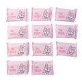 Gentle skin wipes for kids' hygiene