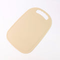 Rectangular plastic cutting board for effective kitchen food prep