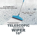 Compact design of the adjustable floor wiper for convenient storage.