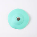 Light green silicone drain plug cover sealing kitchen sink drains effectively