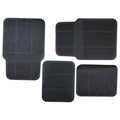 Premium all weather car floor mats in a set of four
