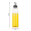 Detailed view of the 1-litre oil dispenser with lid, ensuring mess-free pouring.