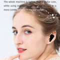 M12 Max Wireless Earbuds nestled securely in their compact charging case.