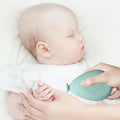 The complete Baby Electric Nail File set, including the device and multiple grinding attachments.