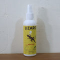 Lizard repellent spray highlighting herbal essential oil ingredients