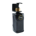 Refillable liquid soap pump bottle with stylish design