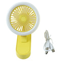 Mini portable fan with lightweight design and adjustable airflow