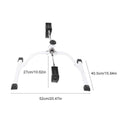 Size guide for portable pedal exerciser fitness equipment