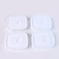 Airtight BPA-free food storage containers in multiple colors