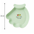 Colorful plastic tray for kids food serving