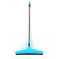 The flexible rubber lip of the adjustable floor wiper for streak-free cleaning.