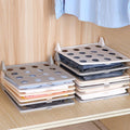 Multipurpose cloth organizer for maintaining a tidy and accessible wardrobe.