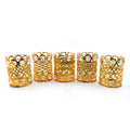 Antique golden Jhoomer Chandelier ready to enhance your home decor.