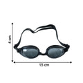 Flexible silicone kids goggles for swimming