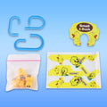 Climb and slide duck toy featuring flashing lights for children