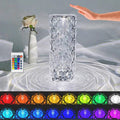 Versatile Crystal Touch Lamp, perfect for living rooms or as a decorative piece.
