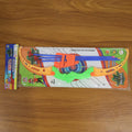The packaging of the Dollverse Kids Archery Set, highlighting its contents and benefits.