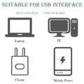 Compact USB light offering convenient and efficient illumination for any home space.