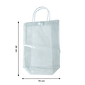 Multipurpose PVC storage bag suitable for organizing essentials on the go