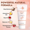 Daily moisturizing foot cream for soft skin