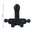 Closeup view of anti-slip soft grip pads on car air vent phone holder