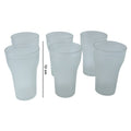Plastic water glasses for home, office, and outdoor picnics