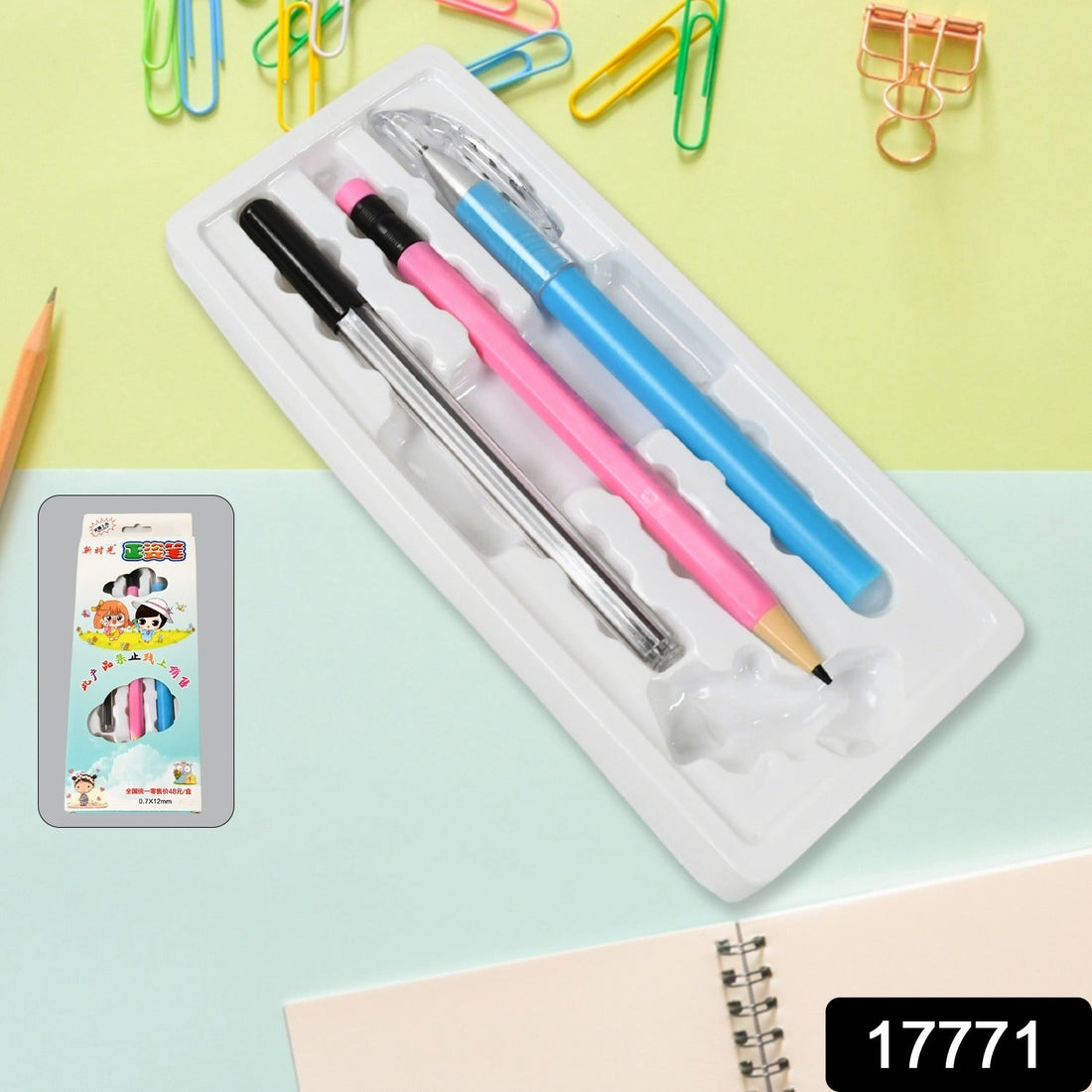 Writezo Auto-Feeding Mechanical Pencil, a smart writing tool that requires no clicking.